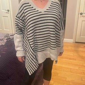 All Saints striped sweater